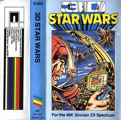 Star Wars box art for ZX Spectrum